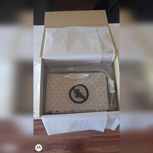 Michael Kors Beige Crossbody Bag